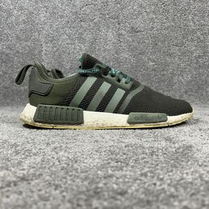 Adidas Boost NMD R1 CQ2414 Men’s Size 13 Night Cargo Green Athletic Shoes Used